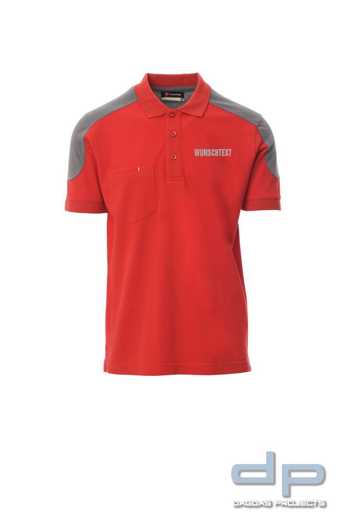 Payper Poloshirt "COMPANY" in verschiedenen Farben mit Wunschaufdruck auf Brust und Rücken