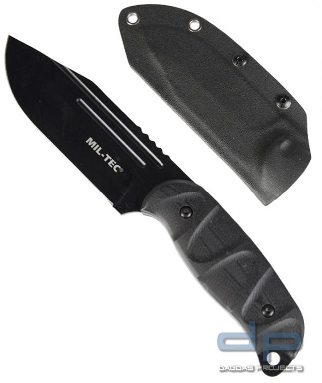 Mil-Tec Kampfmesser G10 mit Kydex Scheide