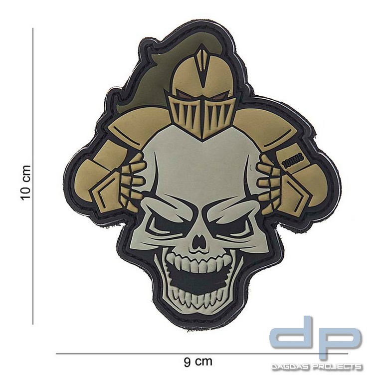 Emblem 3D PVC Knight sand