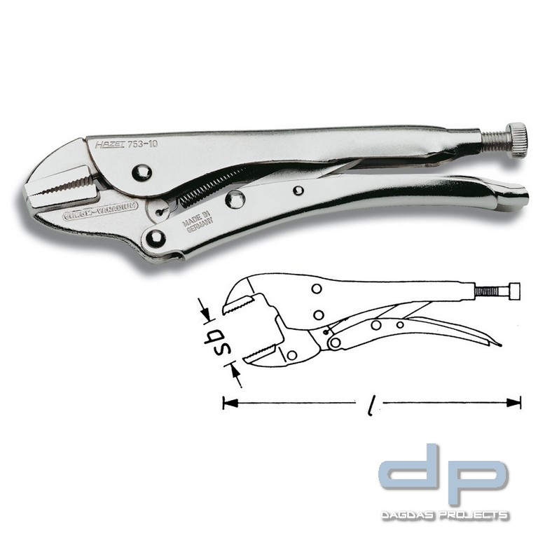 Hazet Grip-Zange 753-10