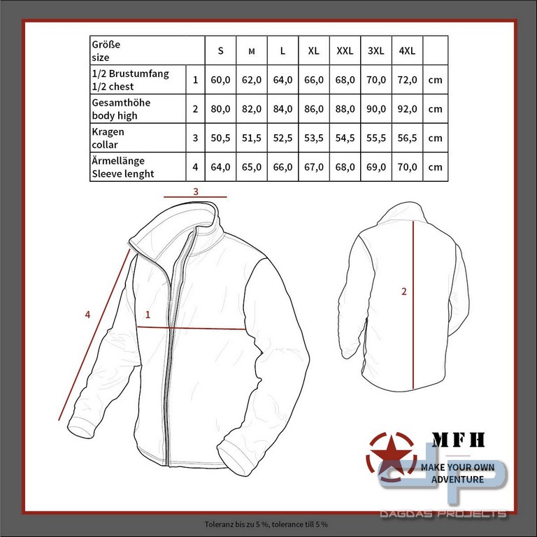 US Feldjacke M65, oliv, m. auskn. Steppfutter