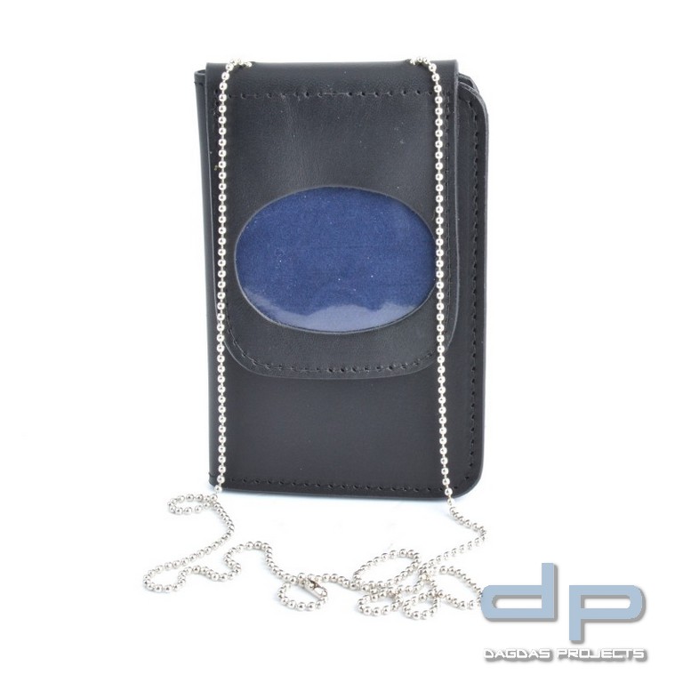 COP® Dienstausweismäppchen OHNE DRUCK, Scheckkartenformat, Leder