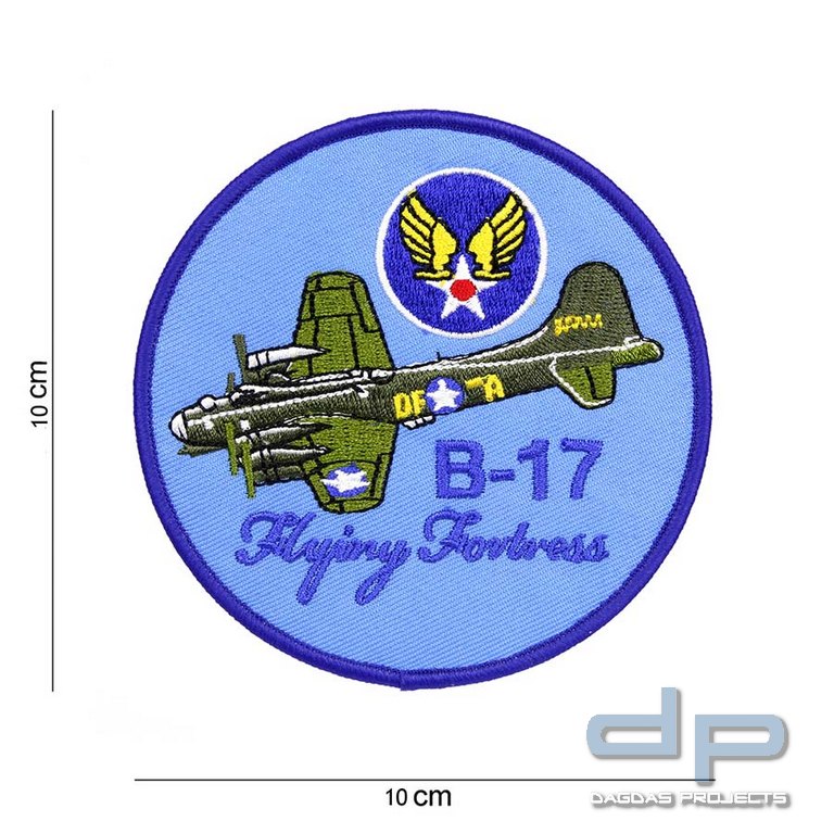 Emblem Stoff B-17 Flying Fortress #4021