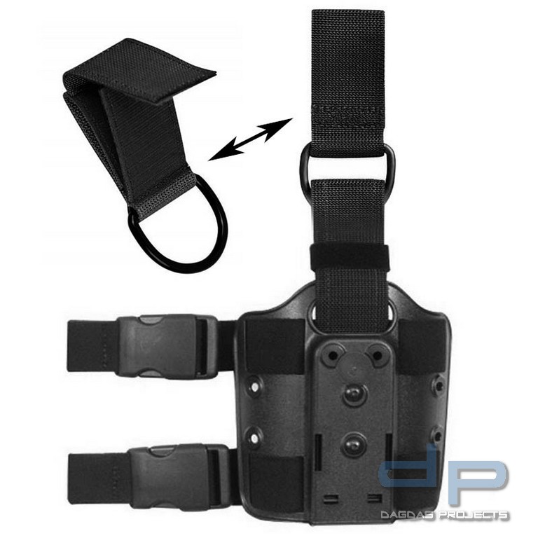 SAFARILAND® 6004 TAC Holsterplatte komplett, abnehmbar, D-Ring