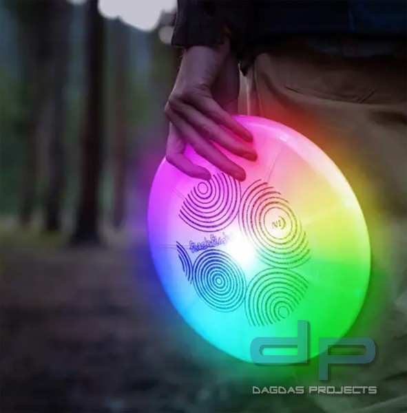 NITE IZE FLASHLIGHT LIGHT UP FLYING D (FRISBEE MIT LED'S)