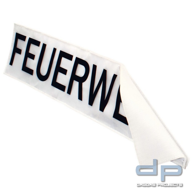 Dönges Klett-Faltsignal, 900 mm, Tagesleuchtfarbe, 3 x Feuerwehr