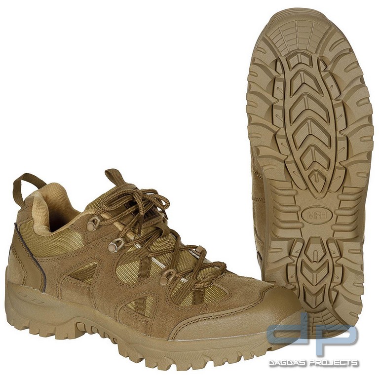 Halbschuhe, "Tactical Low", coyote tan Größe 40 , 41