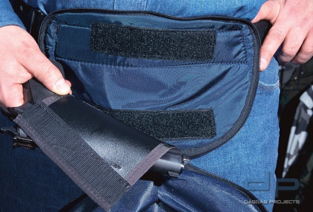 Bauchholster „Secret Service“ – Original für Rechtshänder