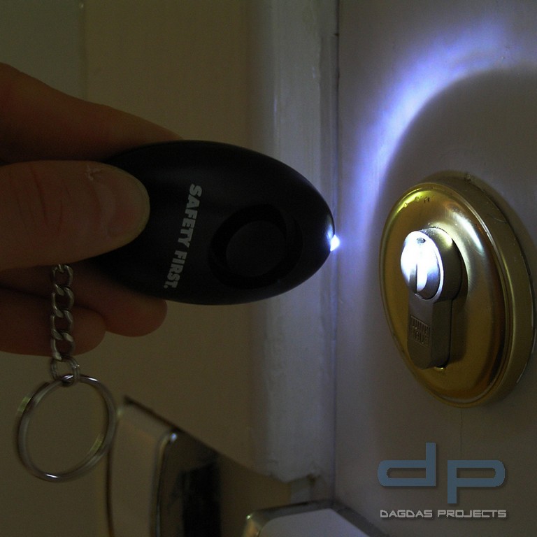 Schlüsselalarm mit LED-Licht