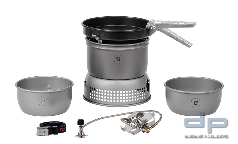 Trangia Sturmkocher Set 27-3 HA/GB Gasbrenner