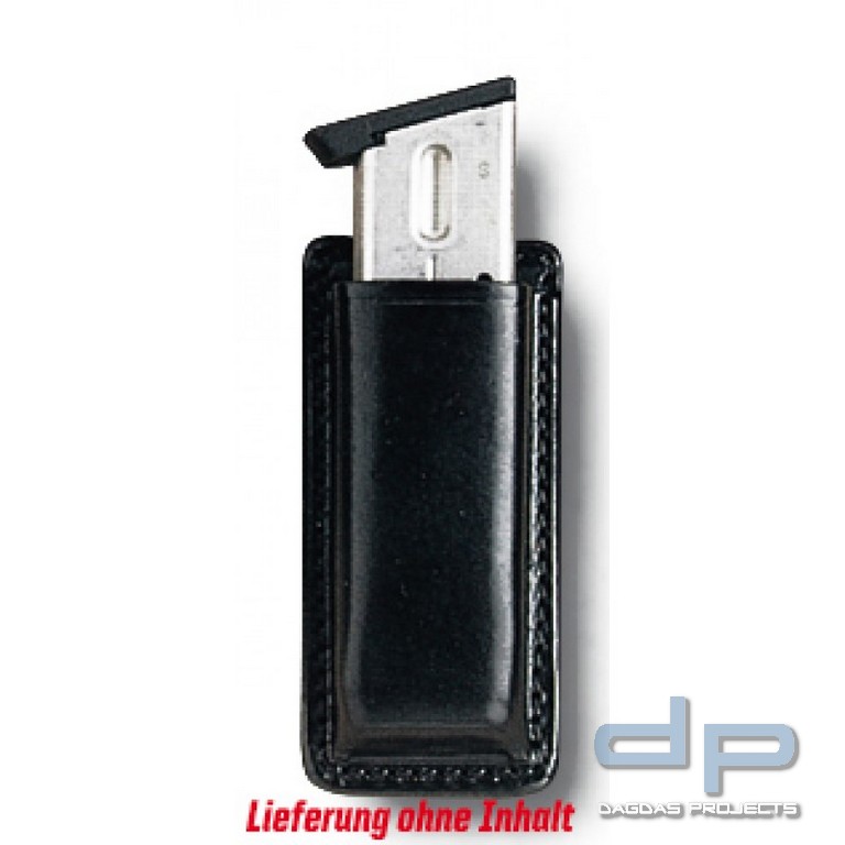 Leder-Magazintasche - offen