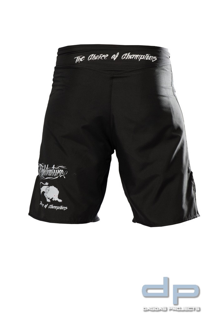 FIGHTNATURE MMA Shorts in schwarz