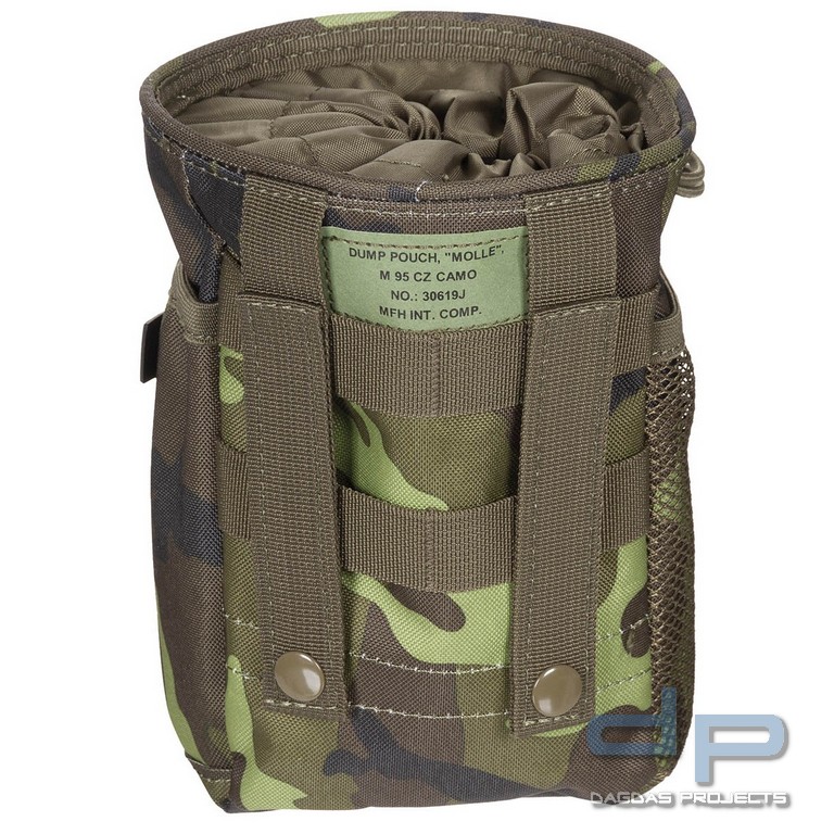 Patronenhülsen-Tasche,"MOLLE", M 95 CZ tarn