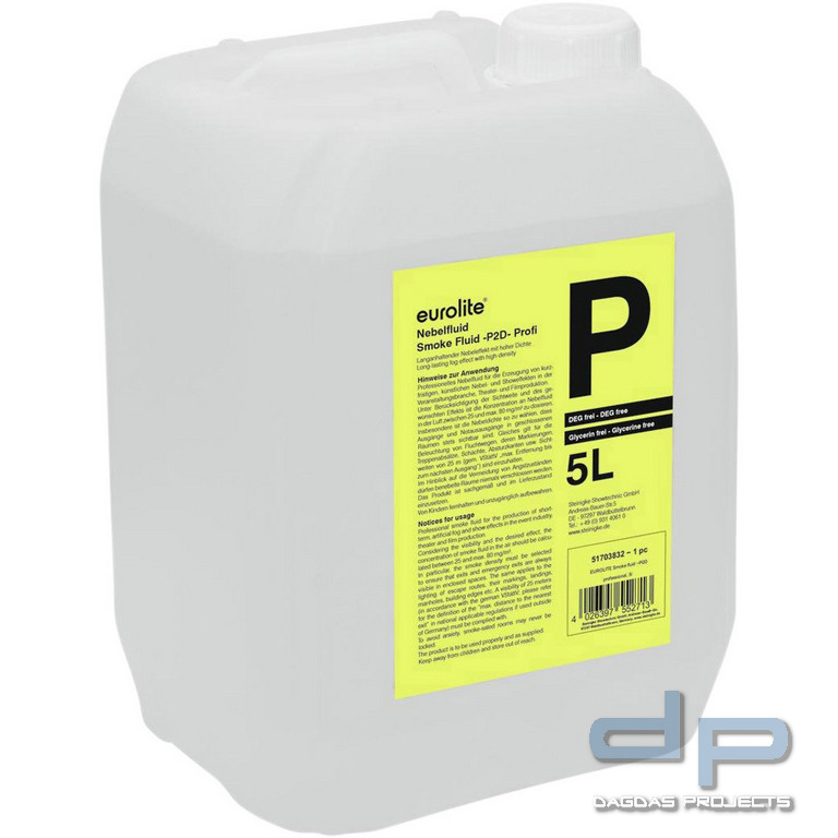 EUROLITE Nebelfluid -P2D- Profi