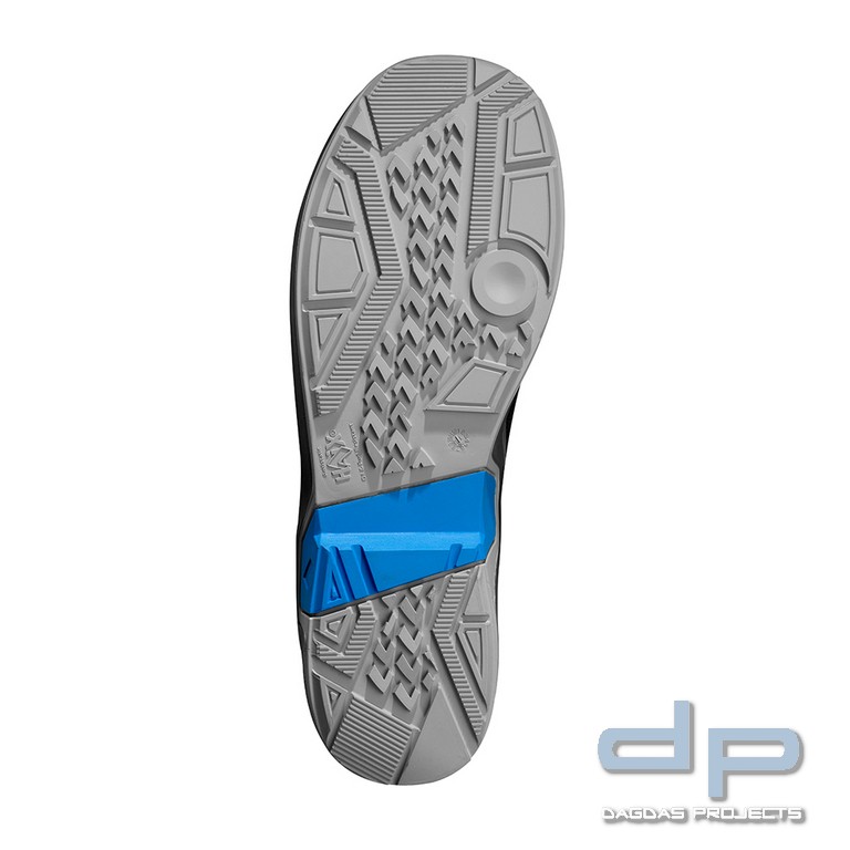 HAIX CONNEXIS Safety Air S1 low grey-blue