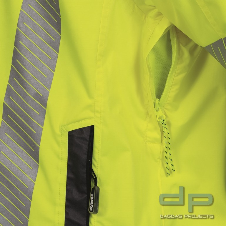 WARNSCHUTZ-REGENJACKE in Gelb