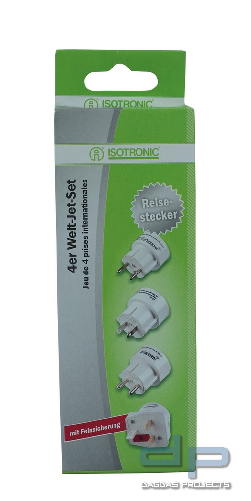 Steckeradapter Welt Set