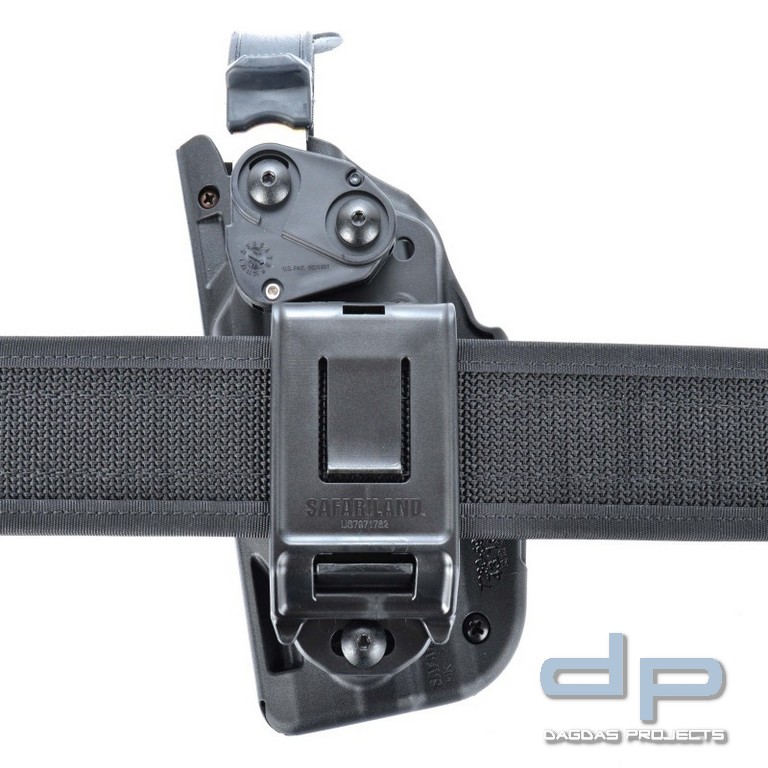 SAFARILAND® Holstersteg Belt Clip UBL-Bohrung, beidhändig, 38 mm - 58 mm