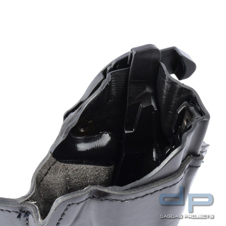 SAFARILAND® 637AG ALSTM Gürtelholster mit Doppelsicherung ALS/AG, Lederoptik