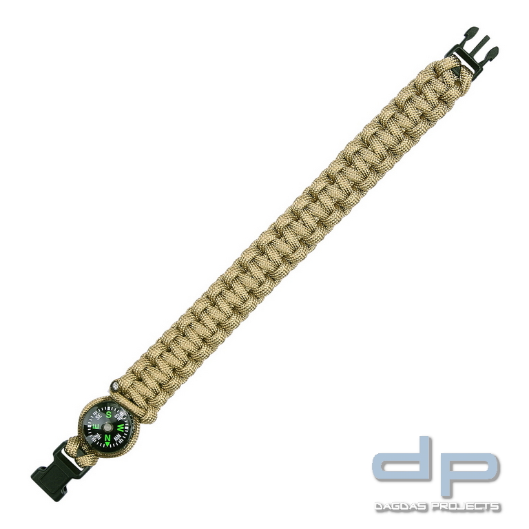 Paracord Kompass K2023 9 inch in verschiedenen Farben