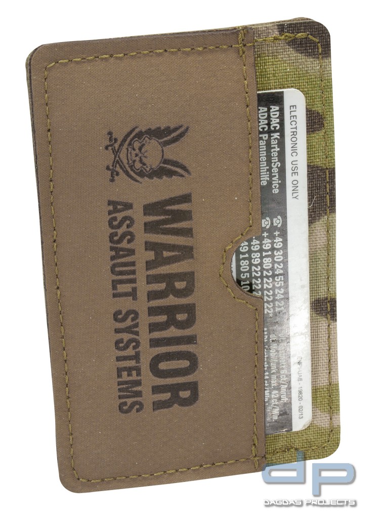 WAS LASER CUT CREDIT CARD WALLET MULTICAM