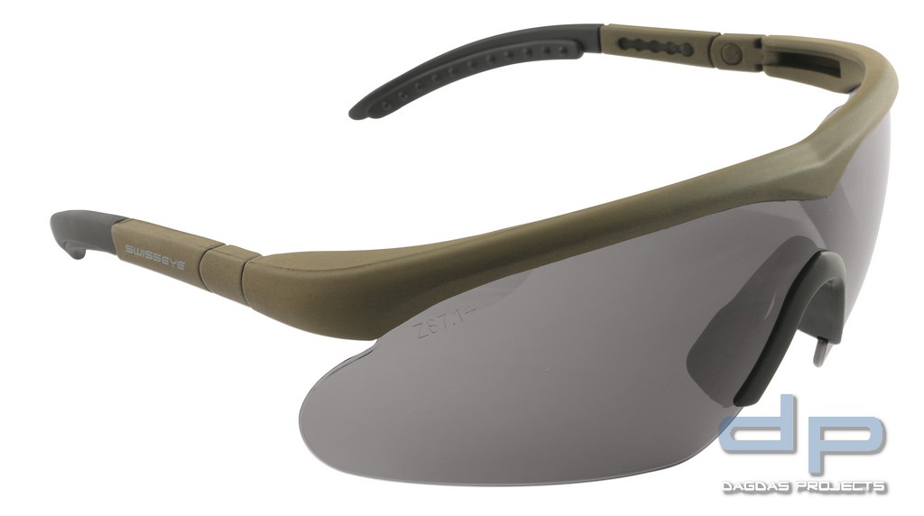 SwissEye Tactical Brille Raptor Braun