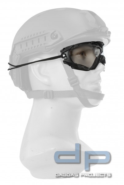 EDGE TACTICAL SUPER 64 TPR CLEAR / VAPOR SHIELD