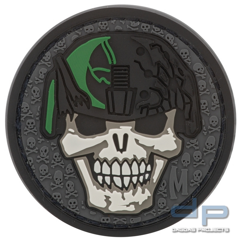 Maxpedition Rubber Patch SOLDIER SKULL Swat