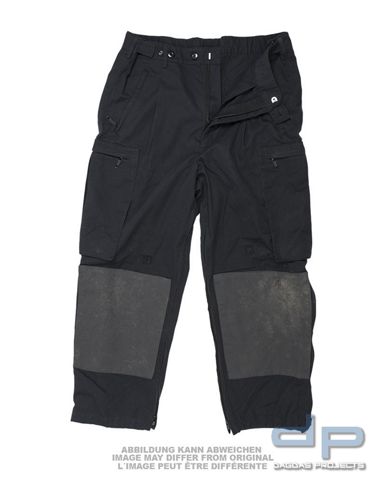 BW EINSATZHOSE FJG.SCHWARZ GEBR. VPE 2