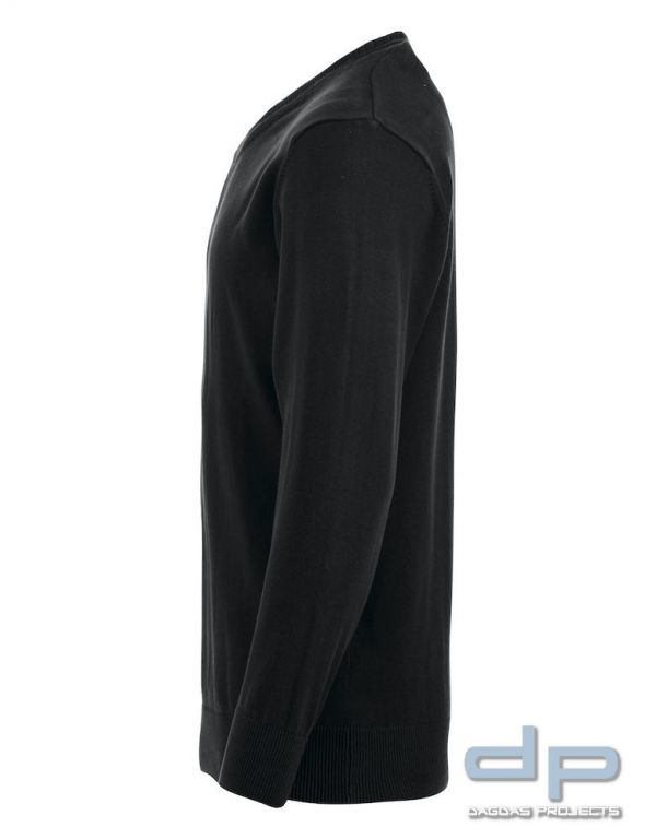 Herren Strickpullover V-Ausschnitt 100 % Baumwolle in verschiedenen Farben