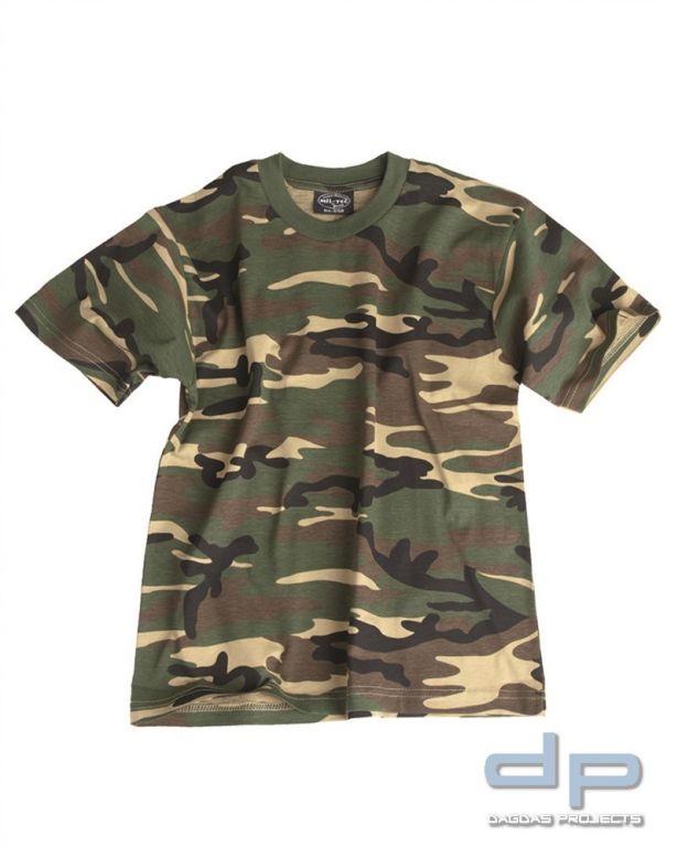 T-Shirt Kids woodland VPE 5 je Gr.