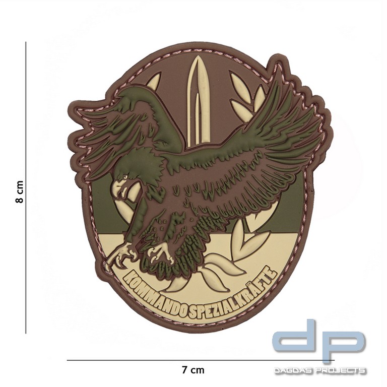 Emblem 3D PVC KOMMANDO SPEZIAL KRÄFTE MULTI