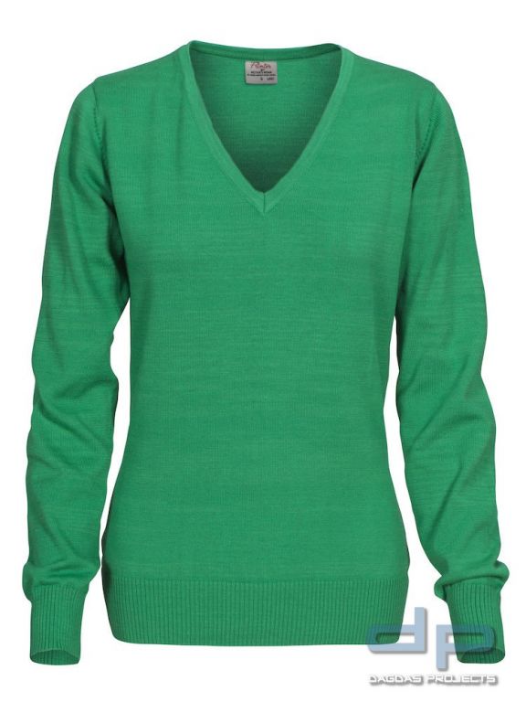 Forehand Strick V-neck Damen in verschiedenen Farben