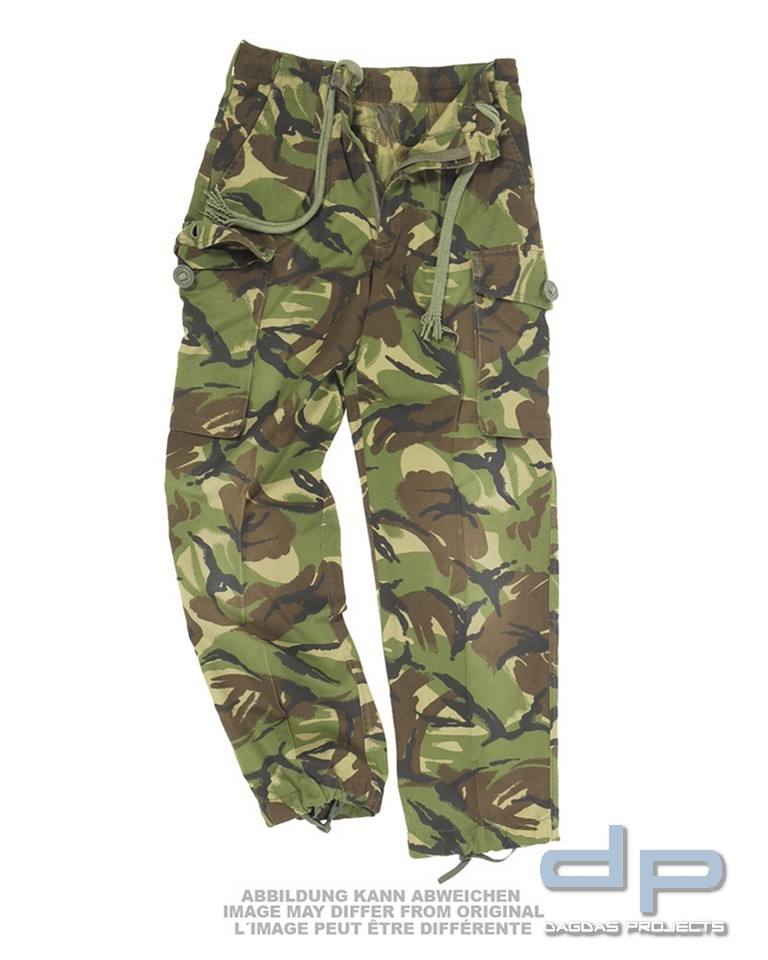 BRITTISCHE FELDHOSE TEMPERATE DPM GEBRAUCHT VPE 5