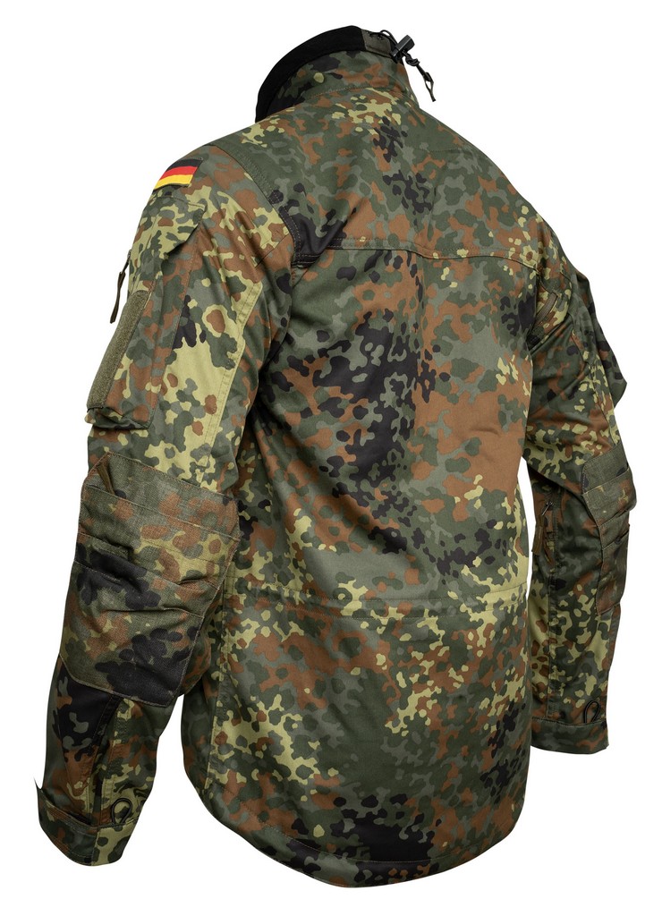 BW LEO KÖHLER EINSATZKAMPFJACKE KBS KURZ FLECKTARN