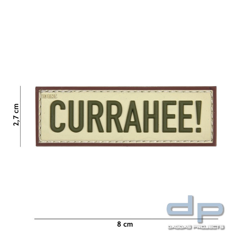 Emblem 3D PVC Currahee! beige