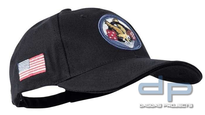 Baseball Cap Schwarz Black 506nd P.I.R.