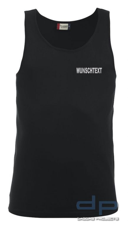 Clique Classic Tanktop mit Wunschaufdruck in verschiedenen Farben