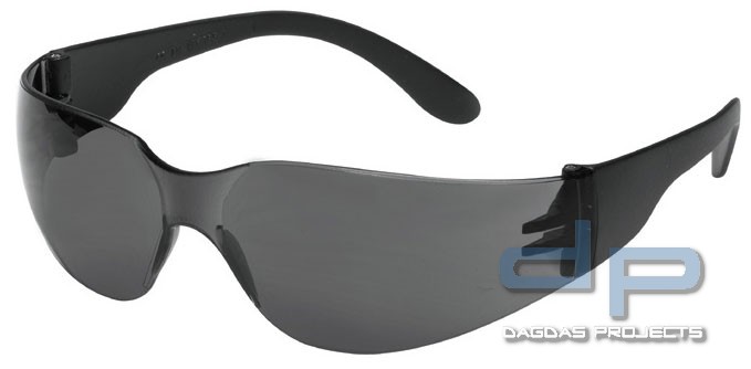 TECTOR® Schutzbrille in grau VPE 12
