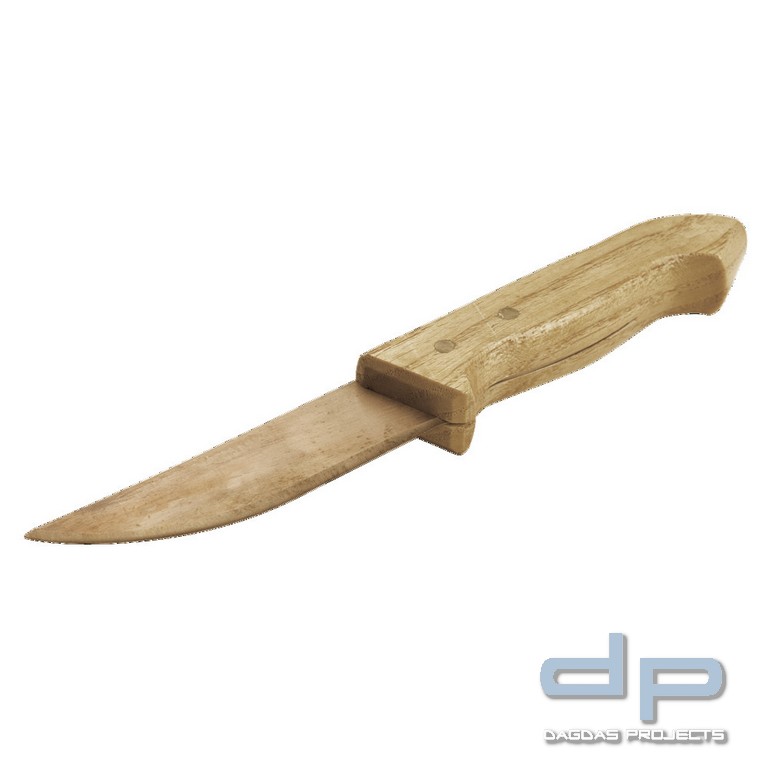 Messer funkenfrei, mit Holzheft, 180 mm