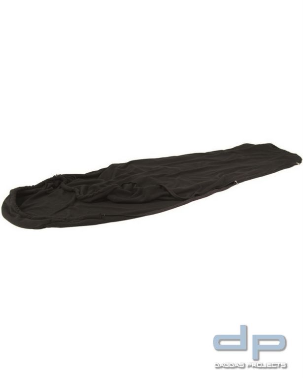SCHLAFSACK FLEECE (200 GR) SCHWARZ VPE 5