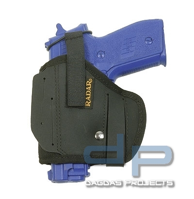 Radar Gürtelholster Nylon Kurz Universal - Rechts