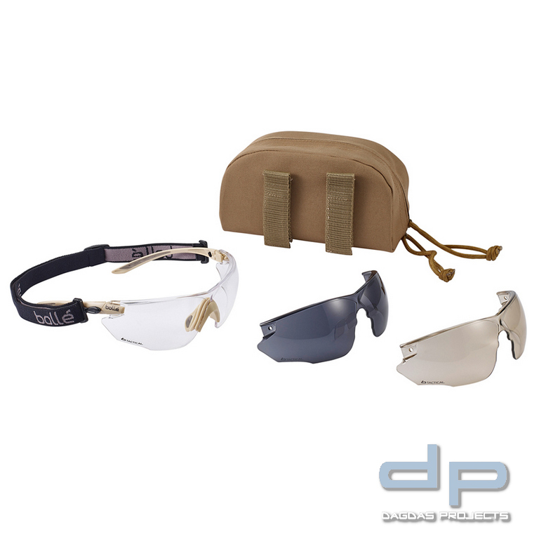 Bollé combat kit Brille Platinum (combkits)
