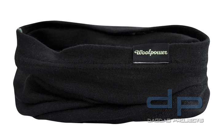 Woolpower Halsschlauch Tube Lite Schwarz