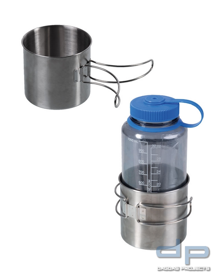 TRINKBECHER STAINLESS STEEL 600 ML (DRAHTGRIFFE) VPE 10