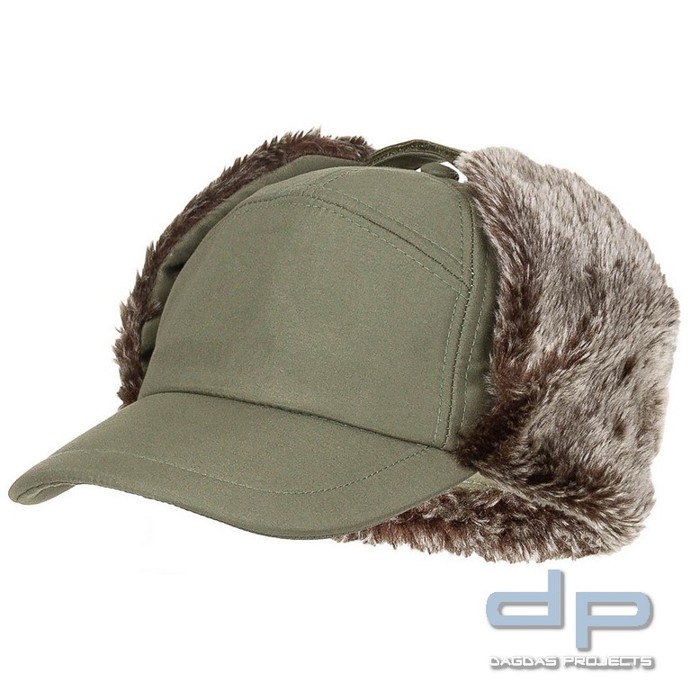 Winter Cap, "Trapper", oliv
