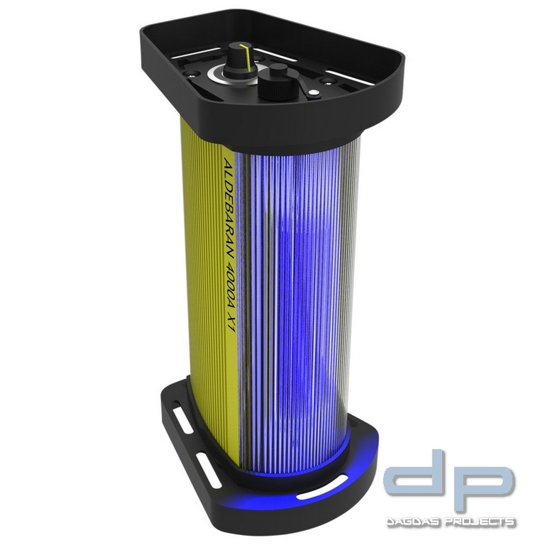 Akku-Arbeitsstrahler Aldebaran 4000A-X1 Signal, Police, 33 Wh