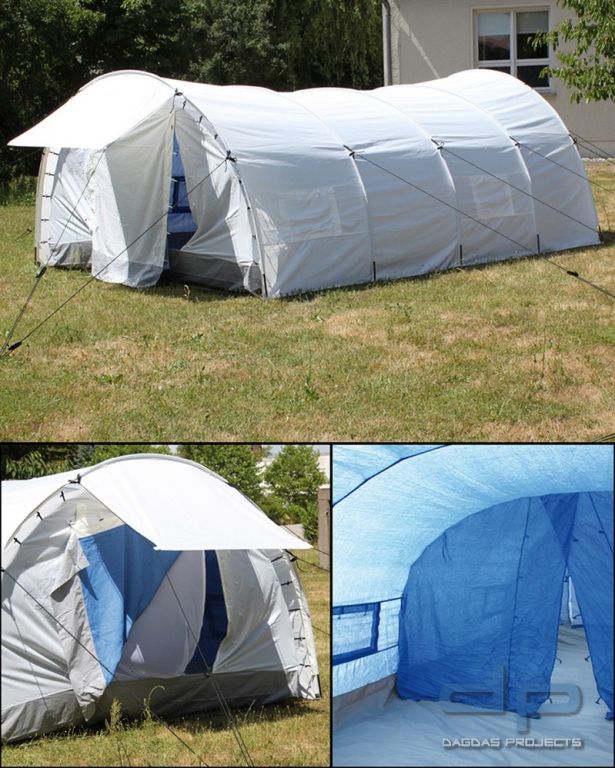 UN ZELT DOME M.INNENZELT 5,5X3,45 M