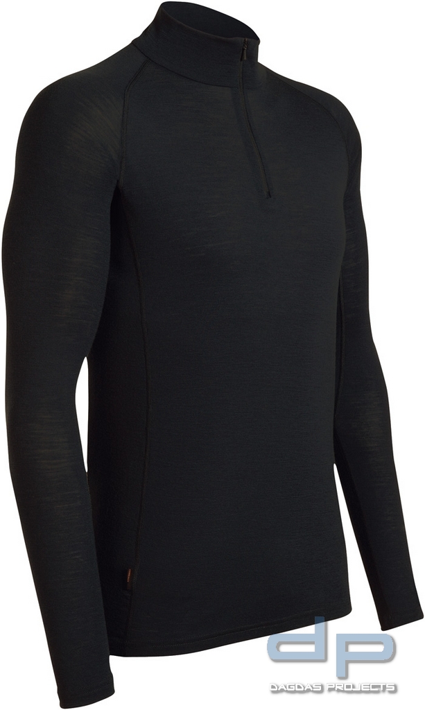 Icebreaker Everyday Long Sleeve HZ Black