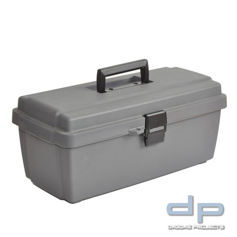 Lightning® Kunststoffbox F grau, 41,6 x 22 x 17,8 cm